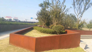 鹤山耐候钢挡土墙
